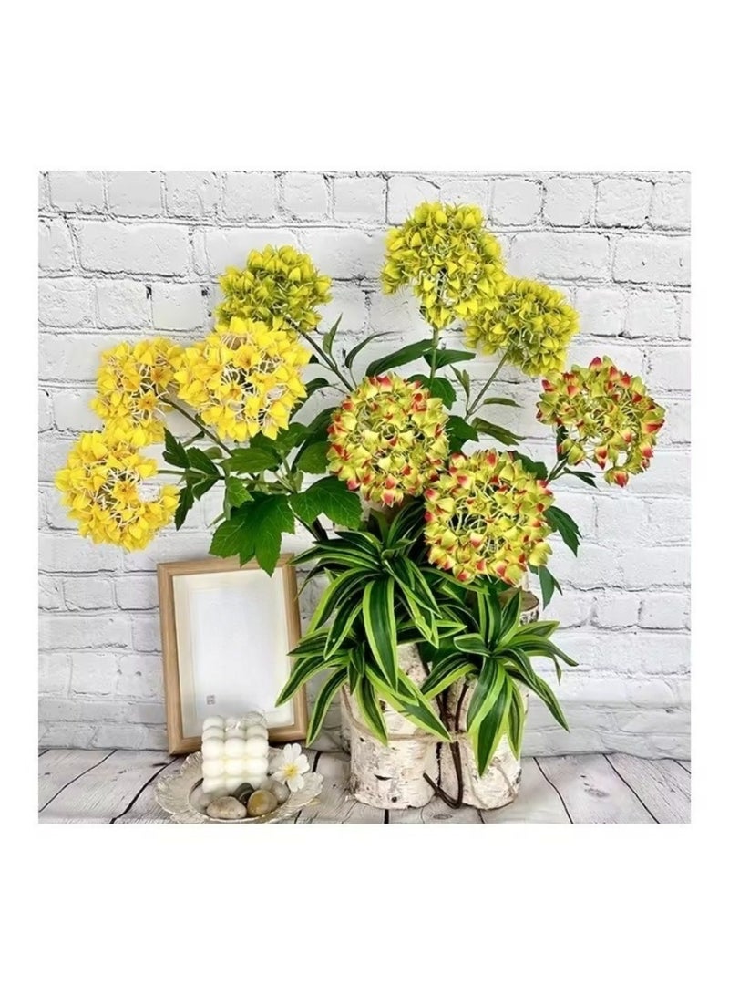 Huitich Artificial Flower Decor for Home, Parties, and Weddings Green - Image 2