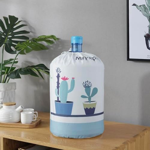 BAOZOON 5 Gallon Water Dispenser Cover Reusable Dust Cover Protective Sleeve Cactus - Image 5