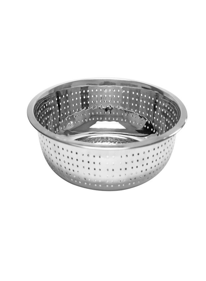Thunder Group Excellante 11-Inch Stainless Steel Colanders with 4.5mm Holes - Image 2
