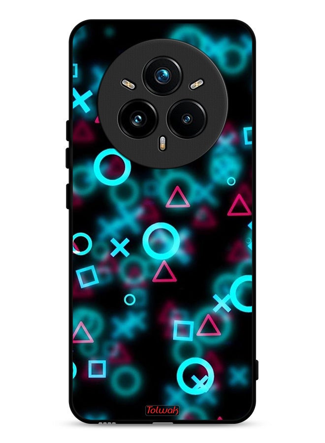 Tolwak Realme 14 Pro Plus 5G Protective Case Cover Squid Game Icons Small