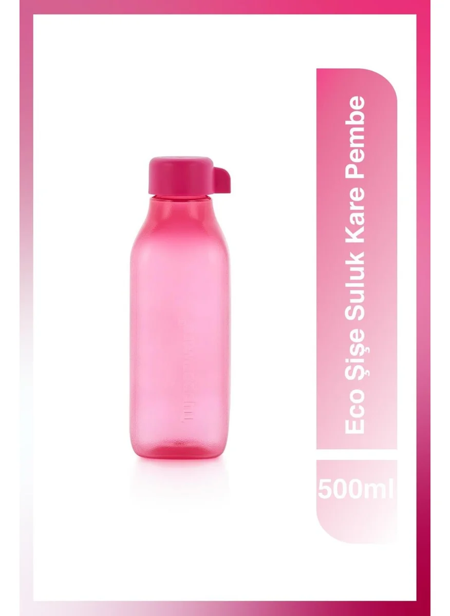 توبروير Eco Bottle Drinker Square 500 ml Pink