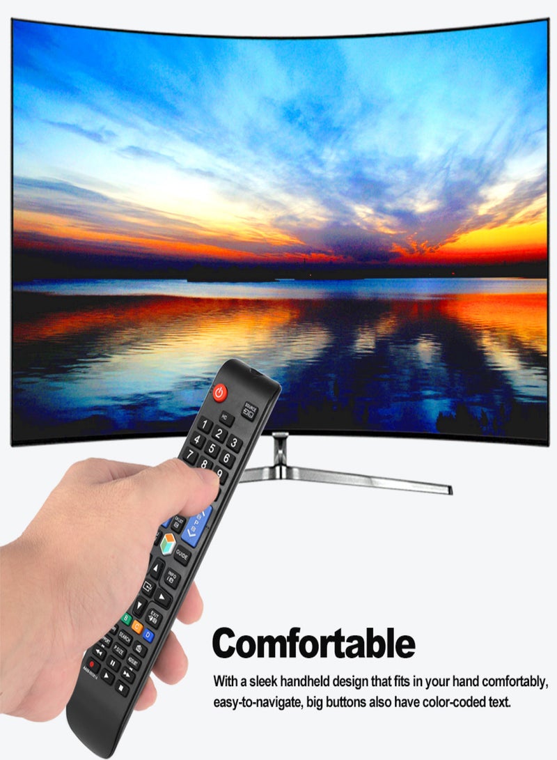 Universal TV Remote Control Wireless Smart Controller Replacement for Samsung HDTV LED Smart Digital TV Black  - Image 4
