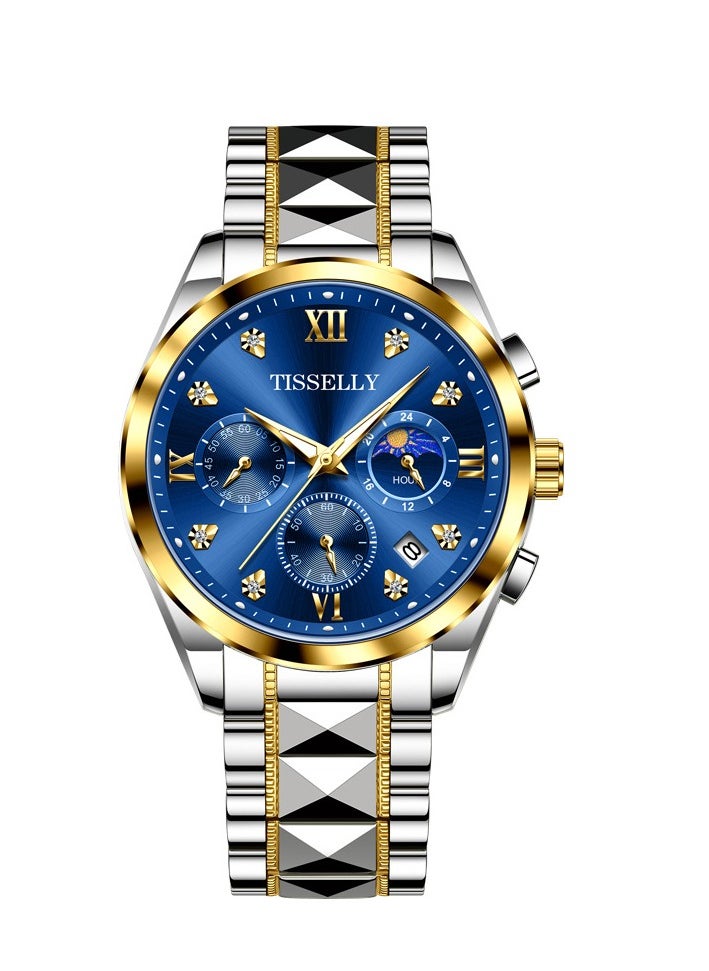 TISSELLY Fashionable men's quartz watch 