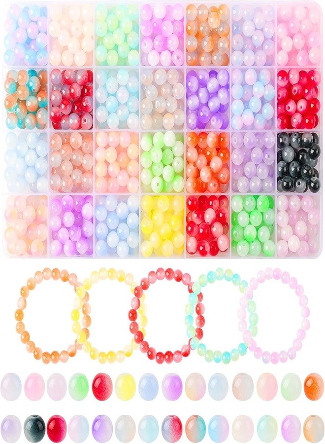 GEMSY Plastic Beads for Kids Crafts Children's Jewelry Making Kit DIY Bracelets Necklace Hairband and Rings Craft Kits Birthday for 4, 5, 6, 7-Year-Old Little Girls Multicolor (JMK-06) - Image 1