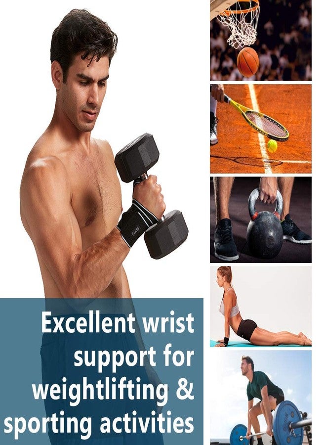 ComfiLife Wrist Brace – Adjustable Compression Wrist Support Wrap – Carpal Tunnel Wrist Brace – Wrist Wraps for Minor Sprains, Workout, Weightlifting, Sleeping, Tendonitis, Arthritis – Fits Both Hands - Image 5