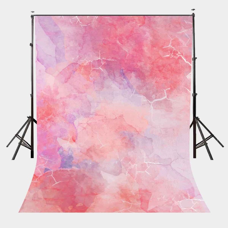خلفية تصوير استوديو بتصميم رخام وردي جيل الألفية 5X7 قدم لليوميات والأطفال LYGE607