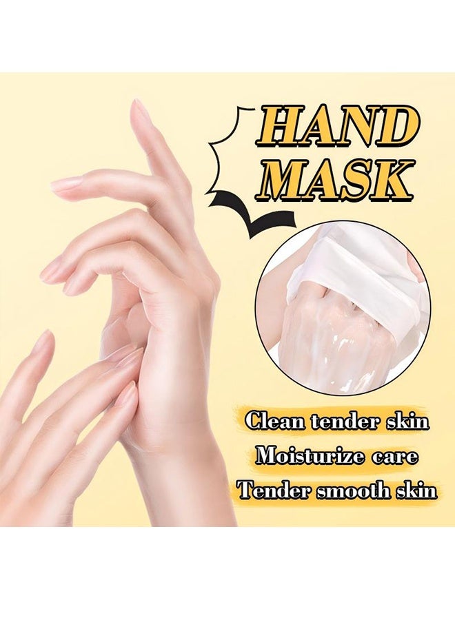 Zozu 5-PACK Hand Mask - All Natural Wild Honey Extract, Moisturizing Repair for Dry Cracked Hands, Soften Skin & Remove Cuticles, 35g/pair - Image 3