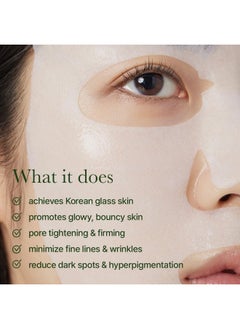 arencia Arencia Hyssop Glow Sheet Mask, 5 Pack, Hydrating, Glowing, Boosting, Repairing for younger looking skin with Vitamin A,C,E  - Image 3