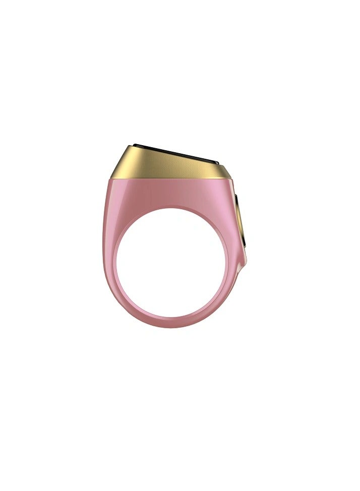 Zikr Smart Tasbih Ring 20mm Pink - Image 2
