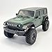 WPLDEWAN 118 RC Crawler RC Jeep Remote Control Truck Off Road RC Rock Crawler 4x4 RTR All Terrain 370 Brushed Motor 24GHz Fully Proportional 3 Range Speed Upgrade Chassis Model Hobby Toy for Adult - Image 2
