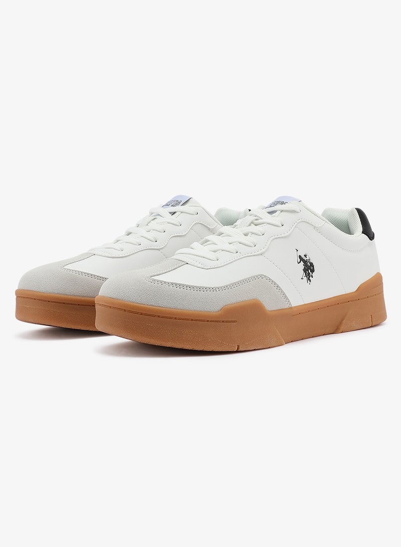U.S. Polo Assn. Men's White Low-Top Sneakers - Fashionable Lace-Up Style Shoes, Perfect for Every Outfit - Image 4