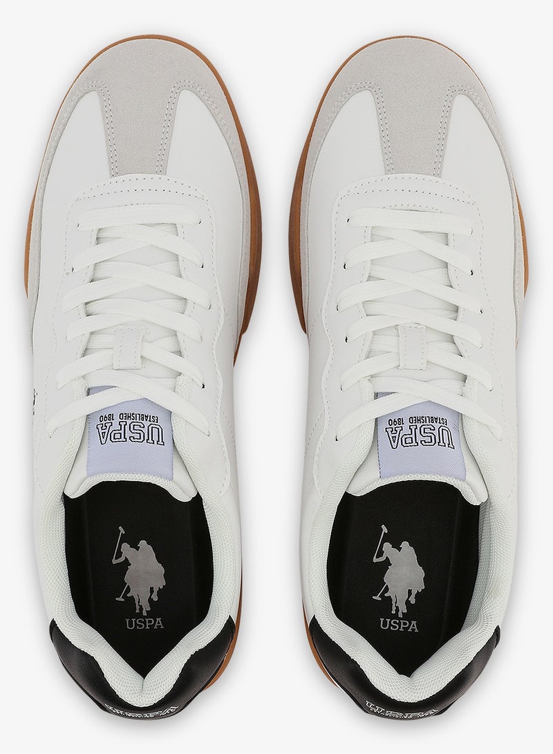 U.S. Polo Assn. Men's White Low-Top Sneakers - Fashionable Lace-Up Style Shoes, Perfect for Every Outfit - Image 5