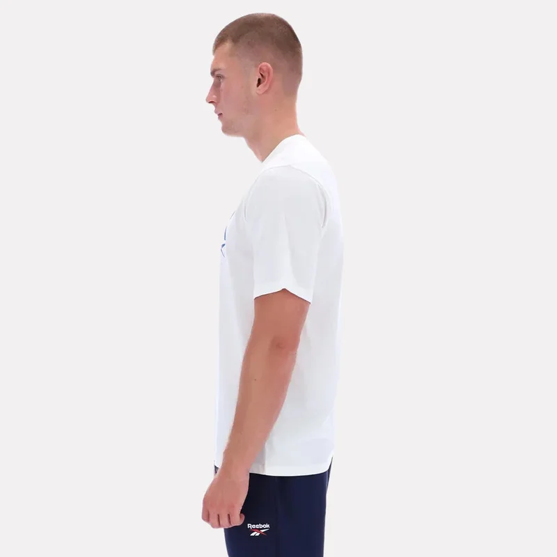 Reebok White Reebok Ethan Short Sleeve Crewneck Men's Tee - White for Men | Best Price UAE