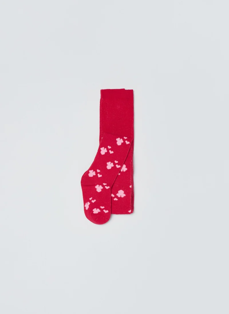 او في اس Ovs Girls 2 Pack Minnie Mouse Tights