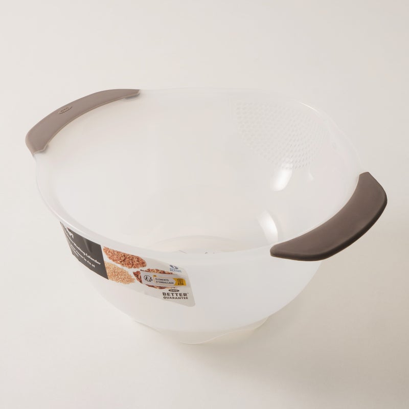 Oxo Plastic Rice And Grains Washing Colander In White 2.8L, 10.4"* 9.74"* 4.4" - Image 1