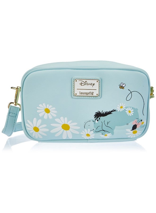 Loungefly حقيبة كروس بودي ويني ذا بوه أصدقاء ديزي زرقاء فاتحة - Image 1