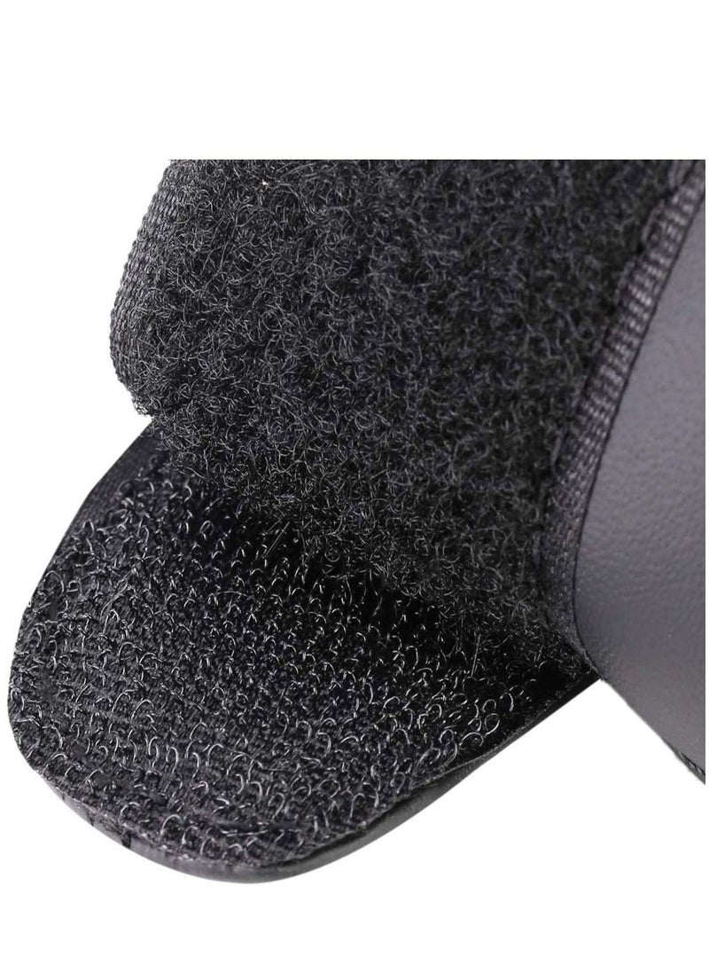 SYOSI Easy to Disassemble and Install Tools Sets Easy to Install Universal Nonslip Breathable Genuine Leather Car Gear Shift Knob Cover (Black) - Image 4