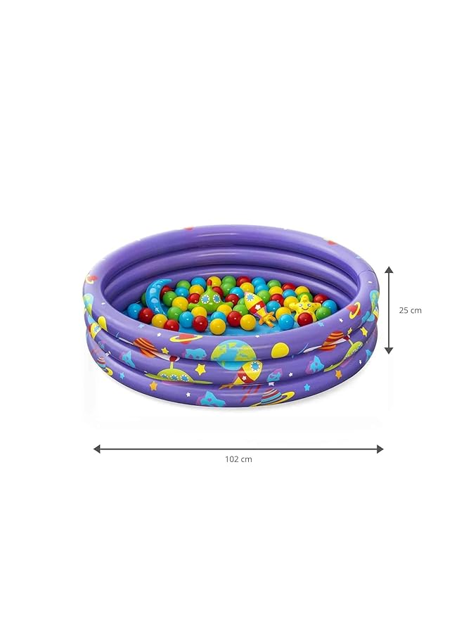 Bestway 1.02M X H25Cm Intergalactic Surprise Ball Pit #52466 - Image 2