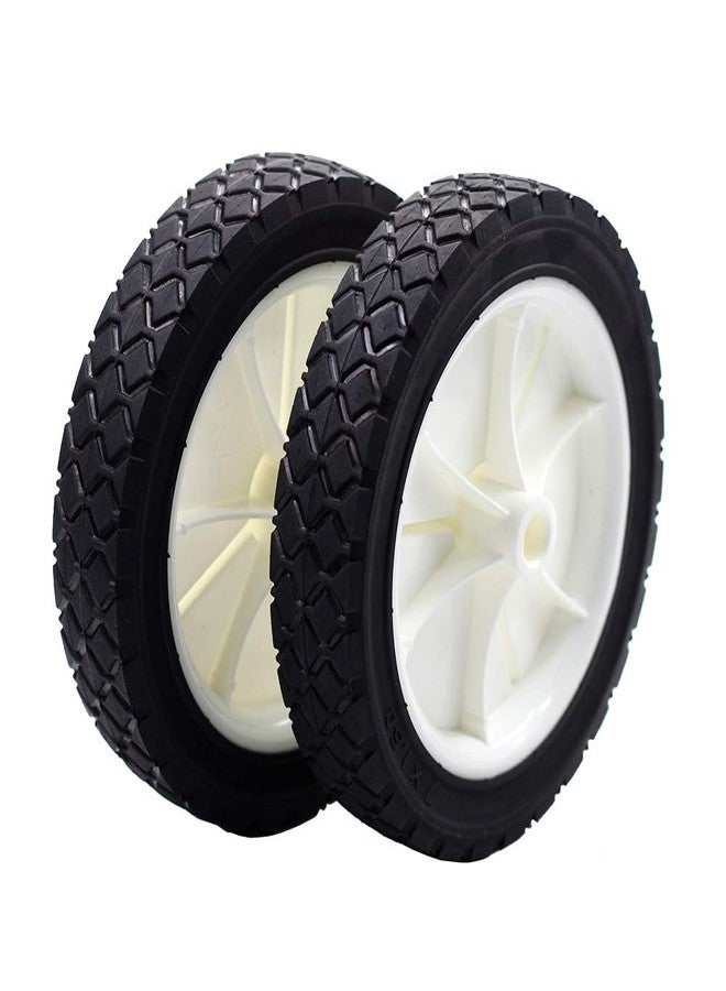 Sutmorly Turfson 9611 Replaces Hand Trucks Wheel Lawnmower Grill Wheel 9611 Oregon 72-107 7-inch Set of 2 - Image 1