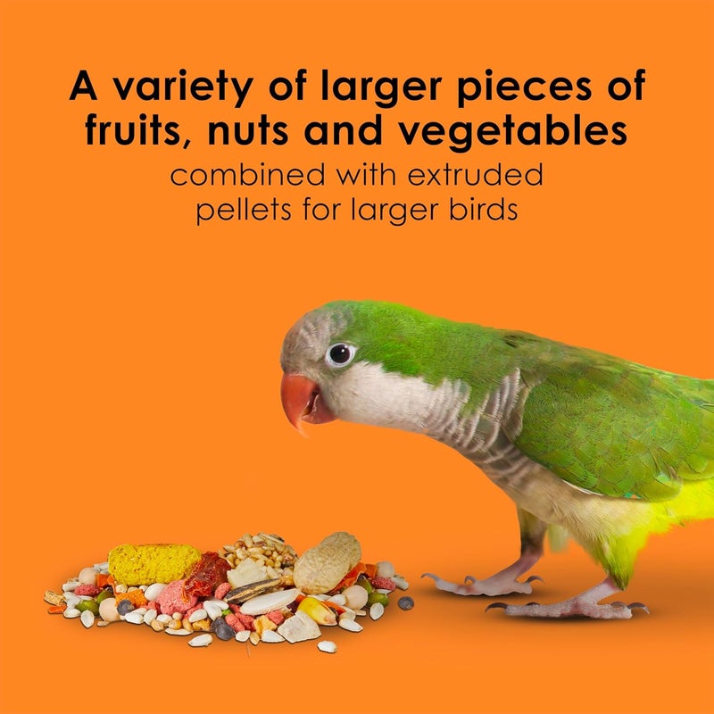 Kaytee Fiesta Big Bites Food For Small Pet Parrots And Conures, 4 Pound - Image 4