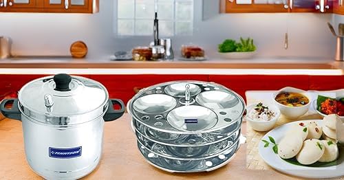 TENNYSON IDLI Maker with 4 Plates 16 IDLIES SPINNOLSMALL - Image 2