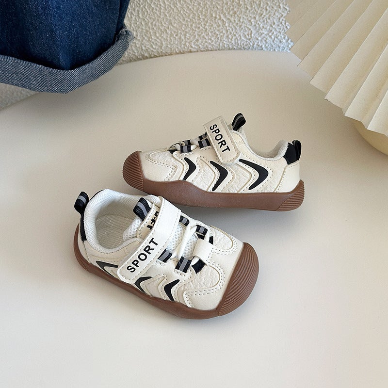 Children''s Shoes, Boys and Babies, Autum White Shoes, Kidsren''s Girls'' Shoes, 0-1-3 Years Old Baby Functional Baby Girl Toddler Shoes - Image 4