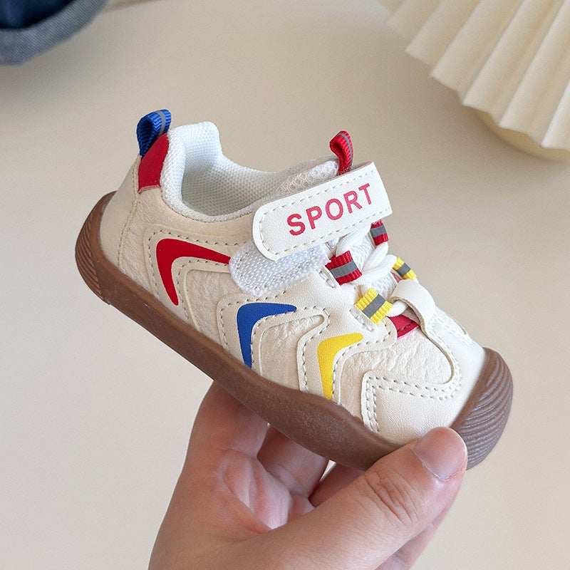 Children''s Shoes, Boys and Babies, Autum White Shoes, Kidsren''s Girls'' Shoes, 0-1-3 Years Old Baby Functional Baby Girl Toddler Shoes - Image 5