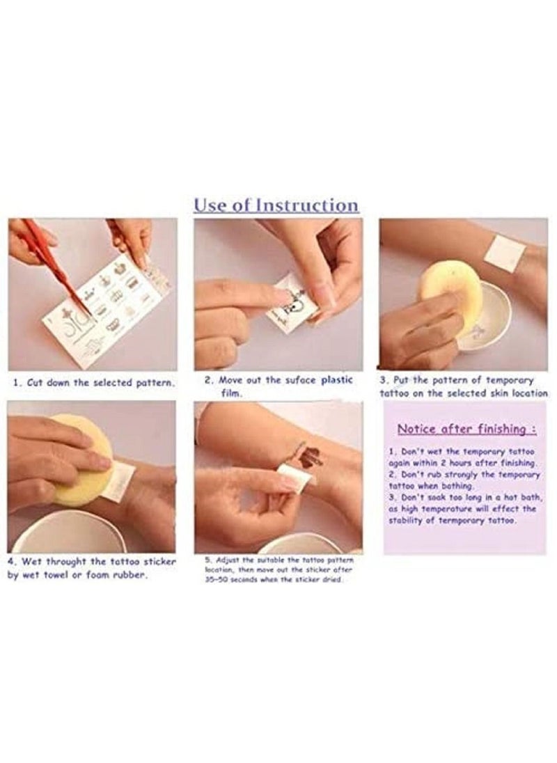 Generic - Full Back Waterproof Temporary Tattoo For Men & Women Long Time Lasting - Image 1