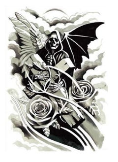 Full Back Waterproof Temporary Tattoo For Men & Women Long Time Lasting