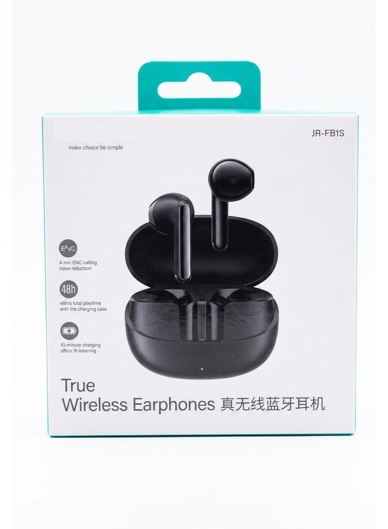 Fanbuds JR-FB1S True Wireless Earbuds, Black - Image 5