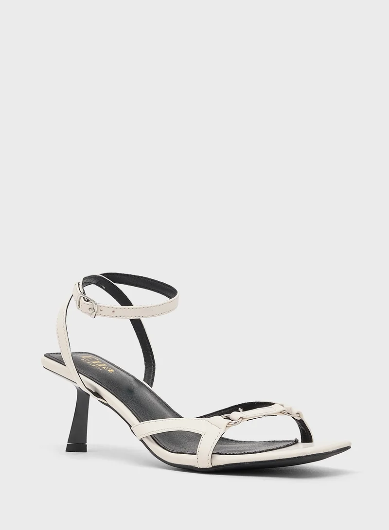 ELLA High Heel Sandal With Ankle Strap