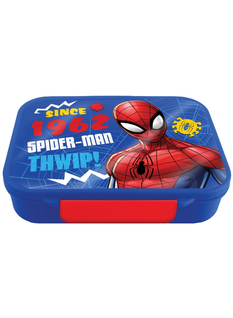 MARVEL Spider-Man Lunch Bento Box – 6 Dividers – 1100ML – Marvel Lunch Box for Kids - Image 2