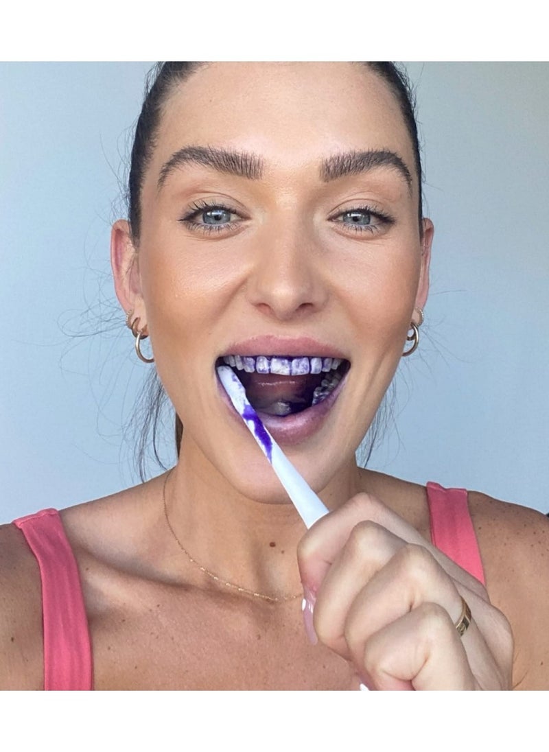 HiSmile Teeth Color Corrector, Purple Teeth Brightening Toothpaste, Remove Stains, Teeth Brightening Purple Toothpaste, Remove Coffee, Stains, Yellow Teeth (30ml）  - Image 4