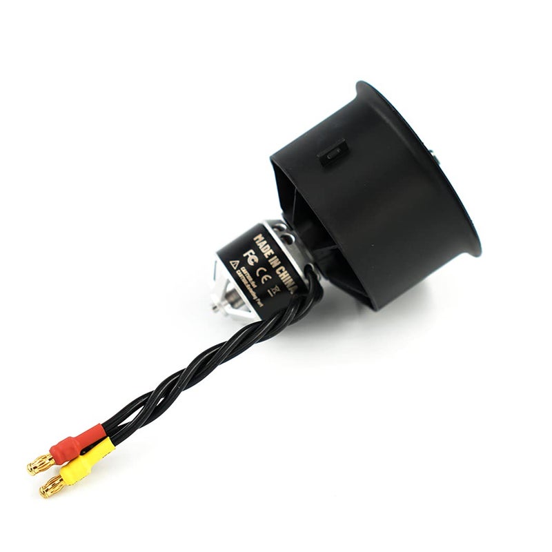 XFLY-MODEL 50mm 12 Blades EDF Ducted Fan with 4S 2627-KV4600 Brushless Outrunner Motor Model Jet Aircraft - Image 4