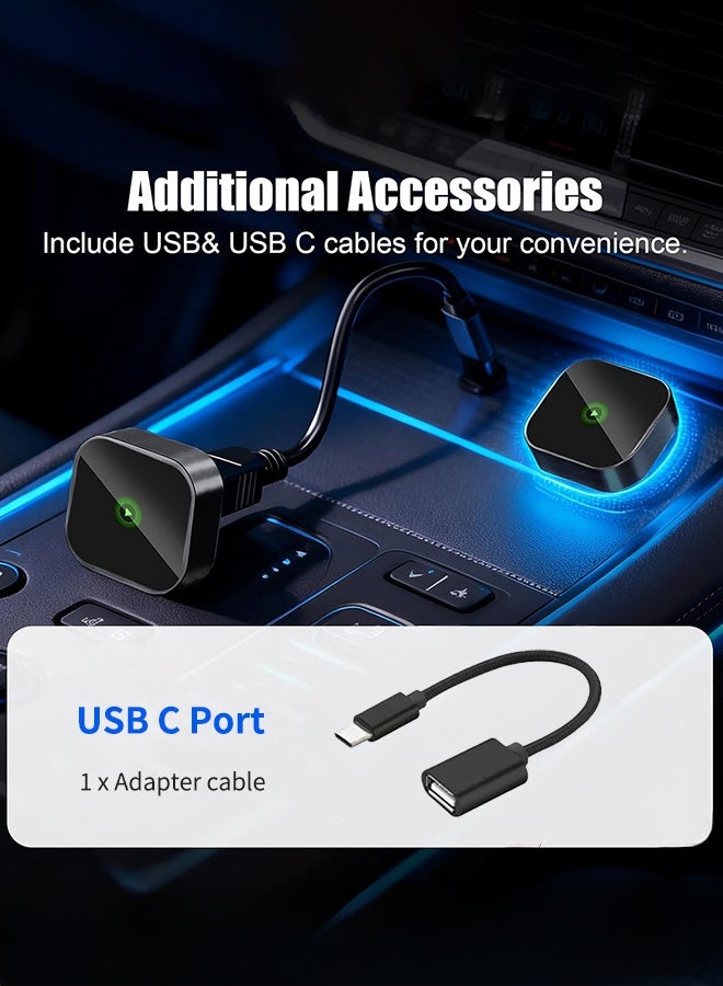 Digisand Mini Wireless CarPlay Adapter for iPhone - Ultra Compact, Plug & Play, Auto Connect,Convert Wired to Wireless CarPlay in Seconds, iOS 10+ Compatible (2025 Upgrade) for Cars 2016+ - Image 5