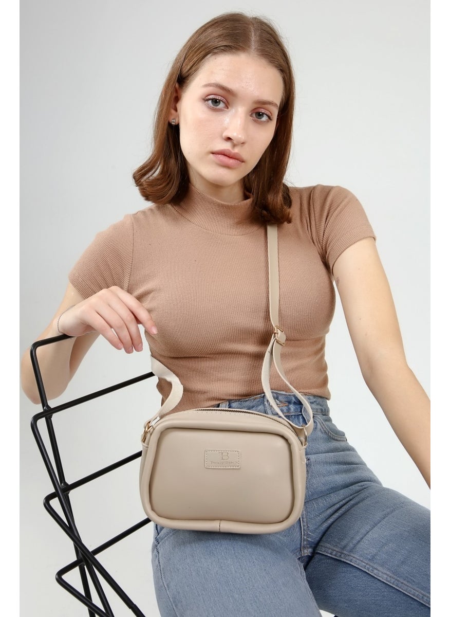 tonny black - Original Women's Corduroy Crossbody Adjustable Strap Zippered Mini Shoulder Bag - Image 1