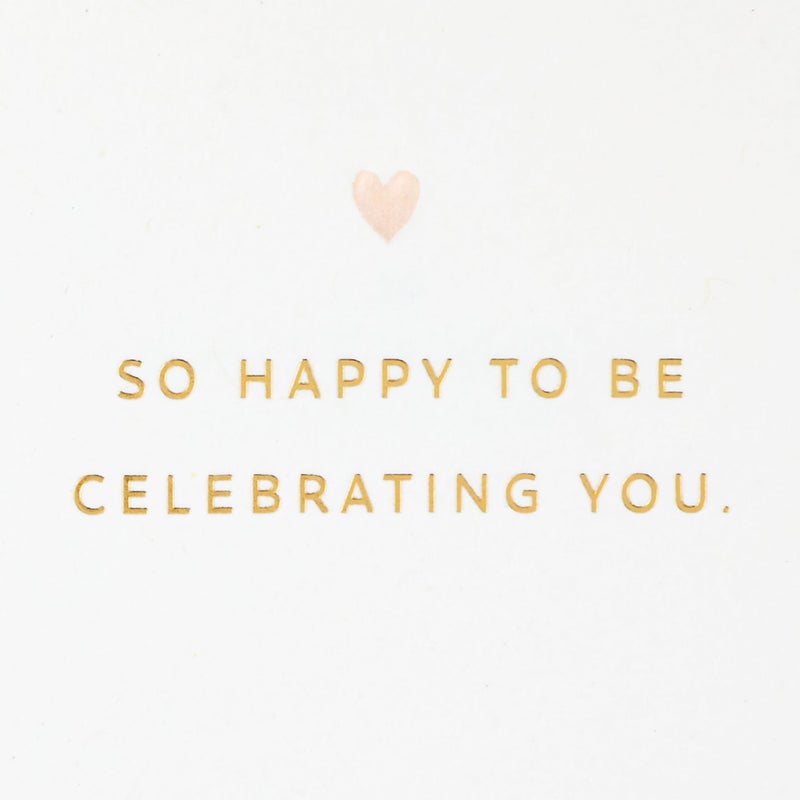 Hallmark Signature Bridal Shower Card (Showered with Love) - Image 3