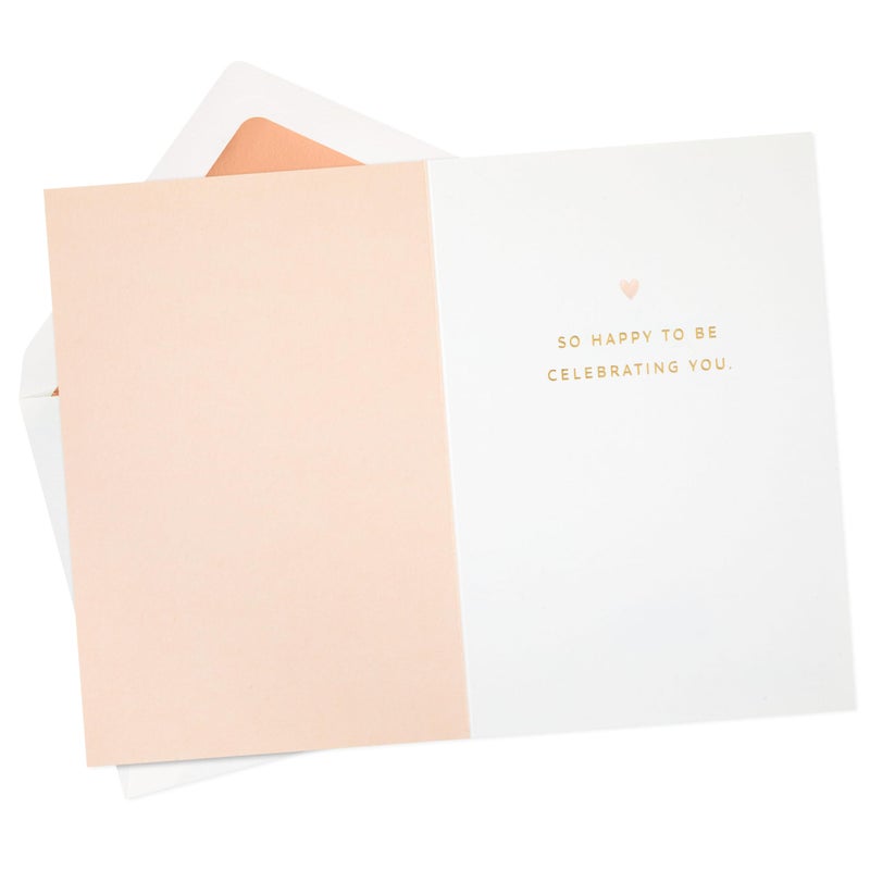 Hallmark Signature Bridal Shower Card (Showered with Love) - Image 2