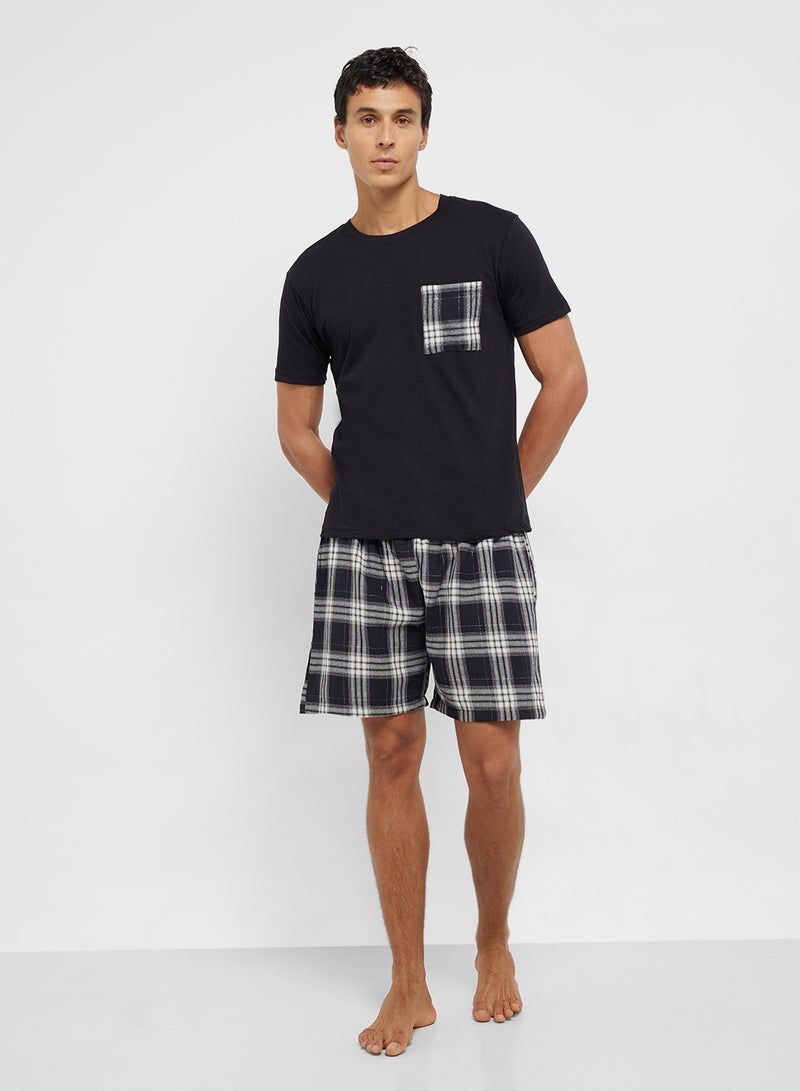 Seventy Five Nightwear T-Shirt & Shorts Set  - Image 5