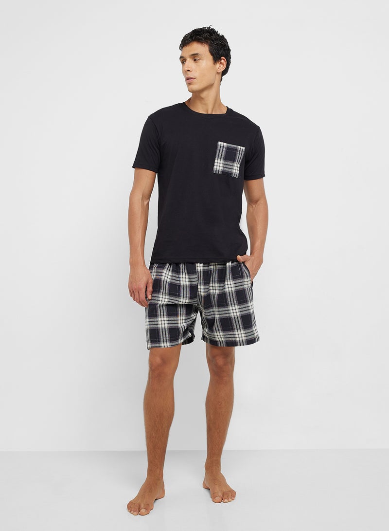 Seventy Five Nightwear T-Shirt & Shorts Set  - Image 1