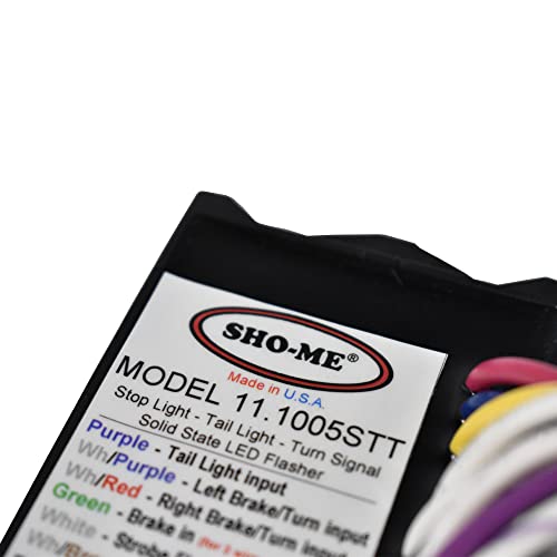 Able-2 Products Sho-Me 10 Pattern Brake/Turn/Tail LED Flasher - Image 2