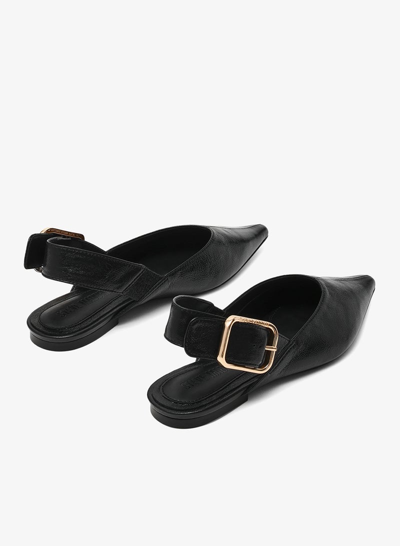 STEVE MADDEN SIANNA Textured Slingback Flats - Image 3
