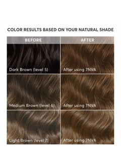 Madison Reed Radiant Hair Color Kit, Permanent Hair Dye, 100% Gray Coverage, Ammonia-Free, Veneto Light Brown 7NVA Light Smoky Brown, Pack of 1  - Image 5