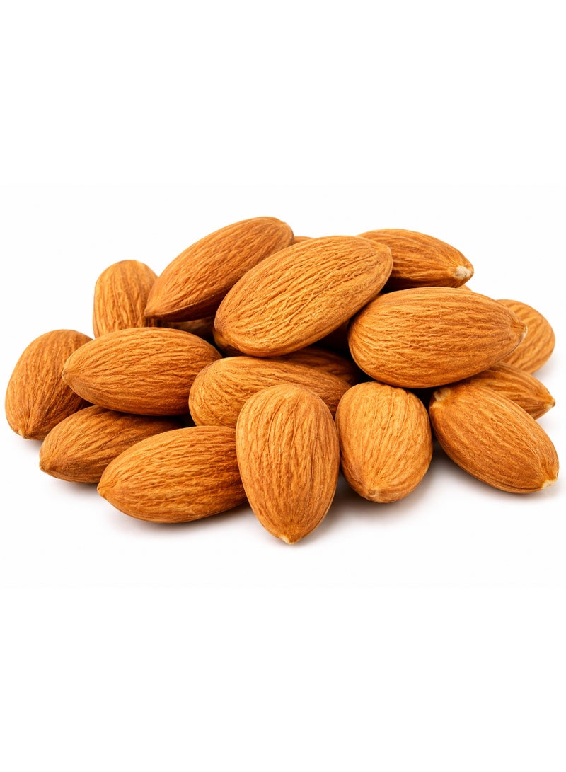 لوز طبيعي خام غير محمص 500 جم | Almonds Raw Premium Quality | مكسرات فاخرة طازجة غنية بالبروتين والألياف والدهون الصحية | سناك صحي للدايت والرياضة والحلويات والمخبوزات - Image 1