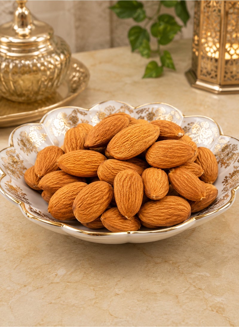 لوز طبيعي خام غير محمص 500 جم | Almonds Raw Premium Quality | مكسرات فاخرة طازجة غنية بالبروتين والألياف والدهون الصحية | سناك صحي للدايت والرياضة والحلويات والمخبوزات - Image 3