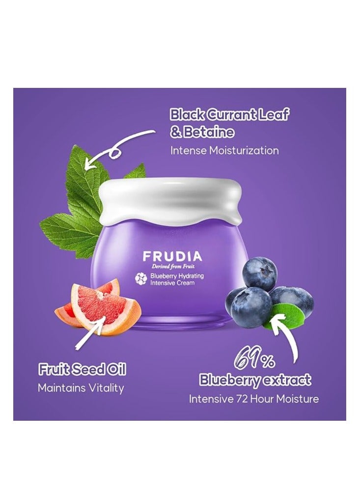 Frudia Blueberry Hydrating Intensive Cream 10 gm - Image 3