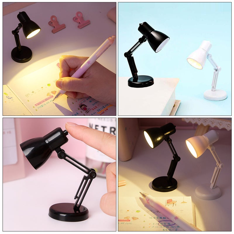 4 pcs Desk Lamps Portable Lights Folding Reading Lamps Desk Lights for Home - Image 4