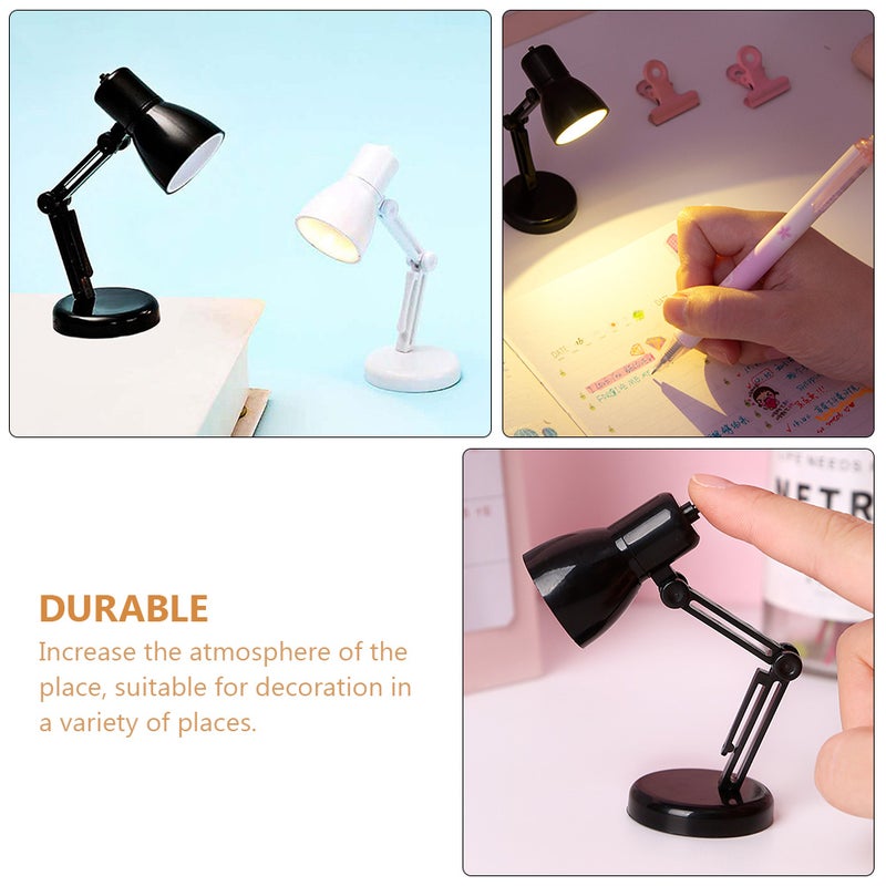 4 pcs Desk Lamps Portable Lights Folding Reading Lamps Desk Lights for Home - Image 5