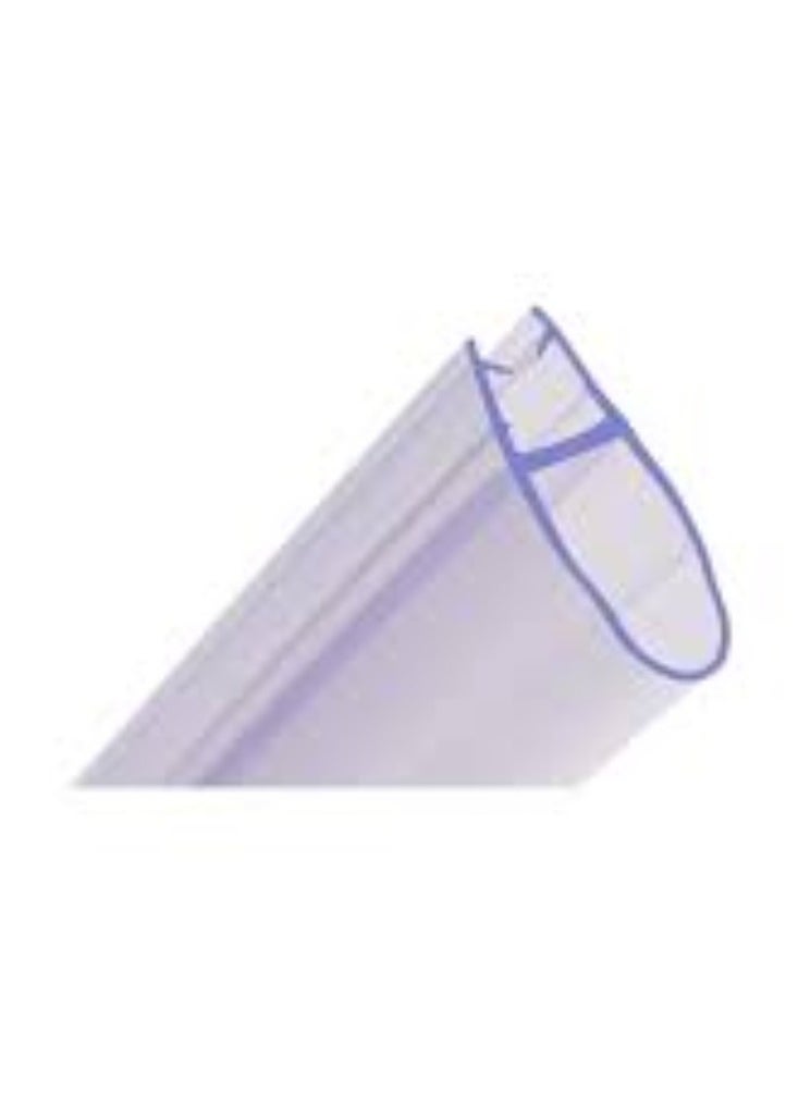 KNP - KNP Round Lip Glass Door Seal in 12mm is designed to provide a secure and effective seal for glass doors, offering protection against drafts, dust, and moisture. - Image 1