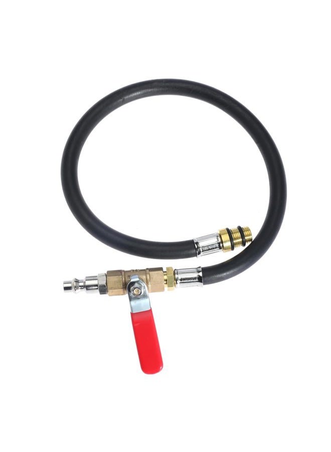 Seweder Engine Air Valve Holder Pressure Pipe with Ball Valve M12 M14 Thread to 1/4 NPT Cylinder Leakage Testing Assistant Tool for Ford for Mustang for GM LS1 LS2 LS3 4.8 5.3 6.0 Trucks - Image 2
